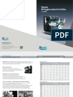 Doosan DP Engine series 77-828kW for generators