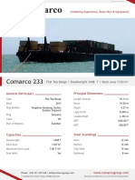 Comarco-233 Flat Top Barge