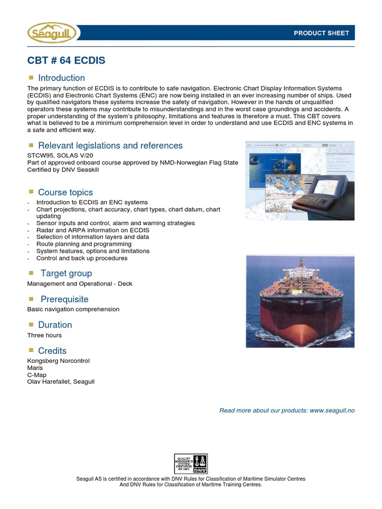 ECDIS Training Course Overview | PDF