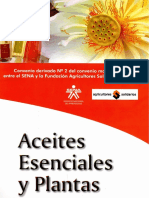 Aceites Esenciales y Plantas, Sena.