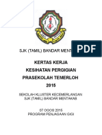 Kertas Kerja Pergigian