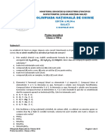 2015 Chimie Nationala Clasa A Viiia Proba Teoretica Subiectebarem PDF