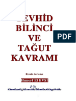 Tevhi̇d Bi̇li̇nci̇ Ve Tağut Kavrami