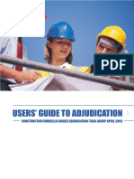 Guide to Adjudication