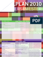 UNI.T Spielplan Somersemester 2010