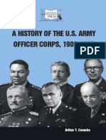 A History of the U.S. Army Officer Corps, 1900-1990