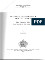 Aesthetic Maintenance of Civic Space. TH