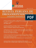 Revista Peruana de Drogodependencias Agosto 2011