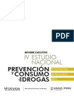 Informe Ejecutivo. IV Estudio Nacional Prevención y Consumo de Drogas en Estudiantes de Secundaria 2012