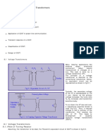 Current and Voltage Transformers: Introduction To VT: Objectives