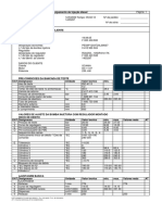 Valores de teste EP Equipamento de injeção diesel