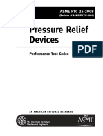 ASME PTC-25 PRD Performance Test Codes - ToC