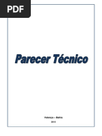 Parecer Técnico 