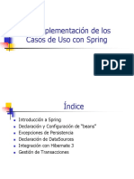 Casos de Uso Framework SPRING