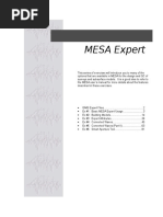 Mesa Expert Training Manual Expert