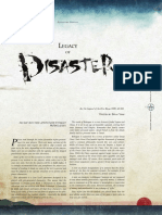 Legacy Of Disaster