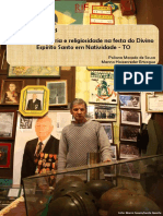 História, Memoria e Religiosidade Na Festa Do Divino Espírto Santo em Natividade - To - RIF