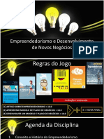 Empreendedorismo  - Apresentação - Aula 1