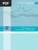 Download PAC Resources Inc a Case Study by loyclay SN294769389 doc pdf