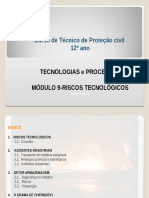 Proteção Civil Módulo 9-  Riscos tecnologicos .ppt