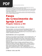 Fases Do Crescimento Da Igreja Local