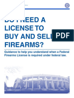 ATF Guidlines to Buy and Sell Firearms