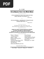 Download Little Sisters of the Poor - Cert Stage Amicus Brief by judicialeducationproject SN294774014 doc pdf