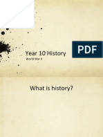 Year 10 Historical Skills