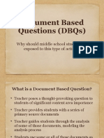 dbq department presentation