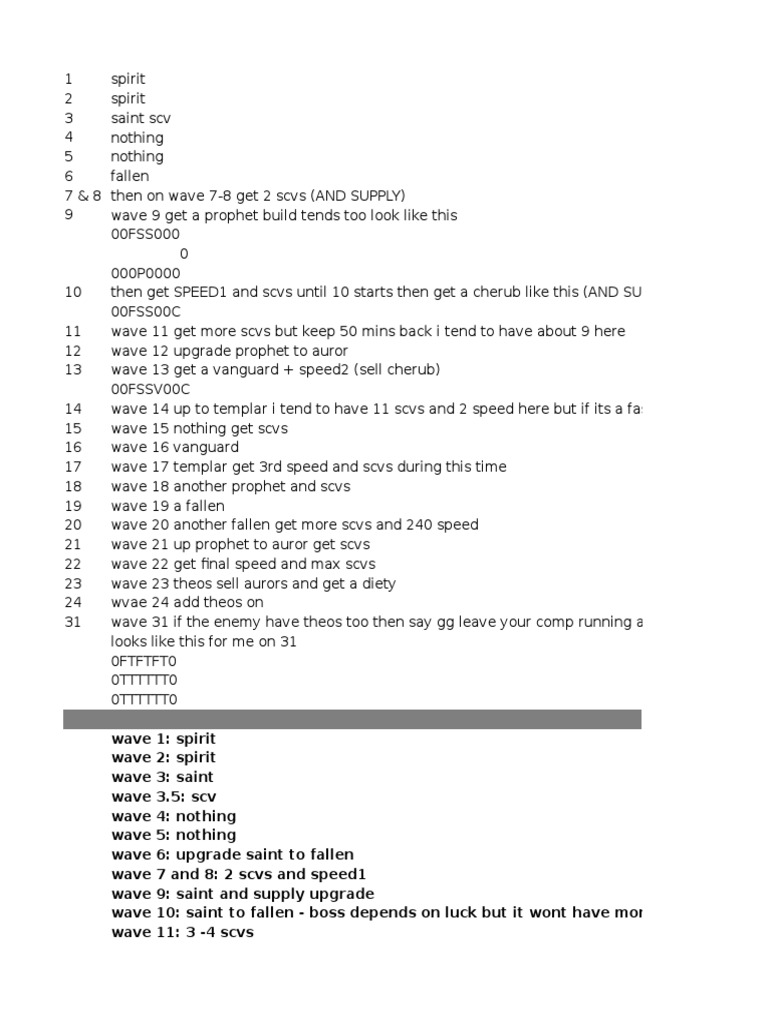 SquadSquadTD Builds | PDF