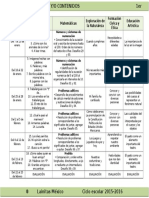 Plan 1er Grado - Bloque 3 Dosificación