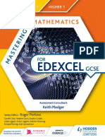 Mathematics For Edexcel GCSE - Foundation 2-Higher 1 (2015)