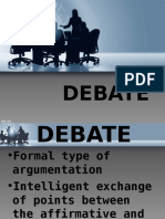 Debate