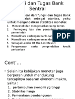 Fungsi Dan Tugas Bank Sentral