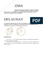 Delaunay Triangulacion