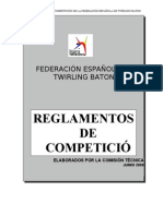 Reglamento de Competición Fetb