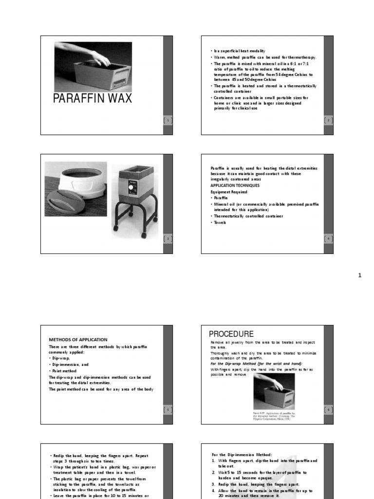 Paraffin Wax Paint Wax