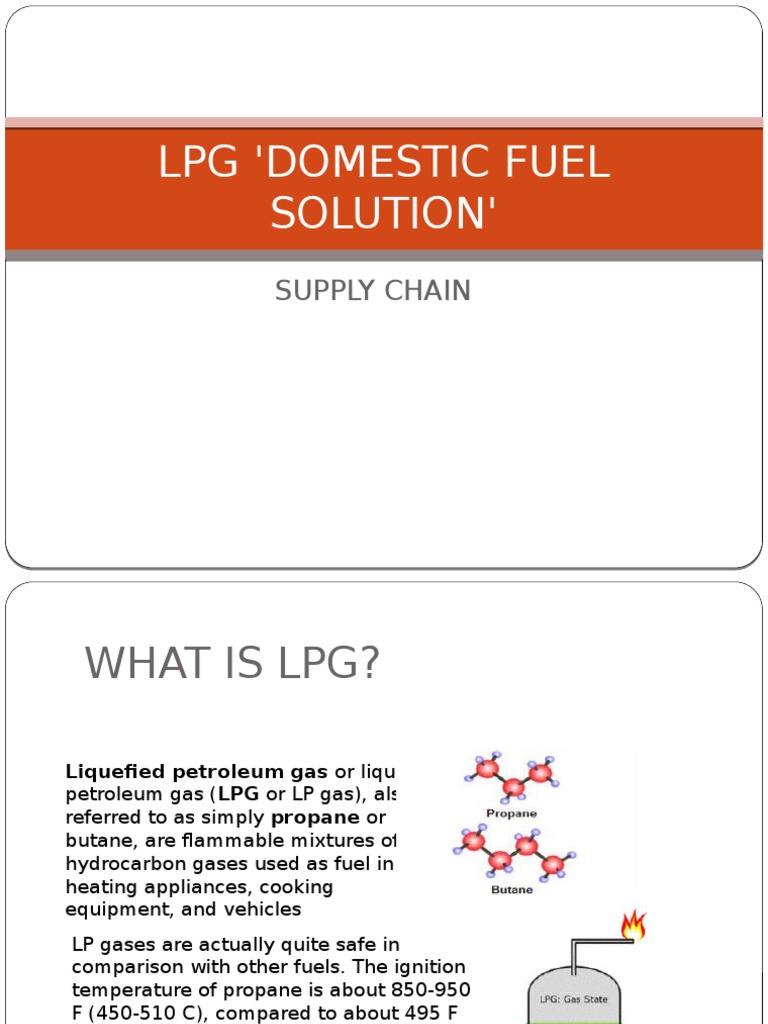 LPG Domestic Fuel Solutions Explained | PDF | Liquefied Petroleum Gas ...