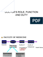 8-Doctors Role, Function