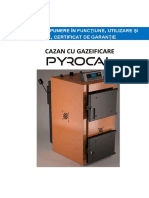 Carte Tehnica Cazan Cu Gazificare Pyrocal