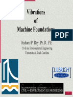 Vibration of Machine Foundation