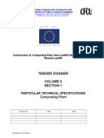 Construction Of: Composting Plant, New Landfill Feteni and Shut Down Râureni Landfill. Section 1 - Composting Plant