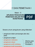 Materi 6. Aplikasi Pengukuran Dan Pemetaan