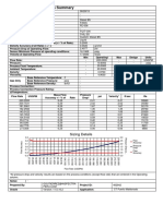 Micro Motion Calculation Summary: Sizing Details