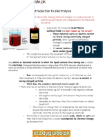 Electrochemistry PDF