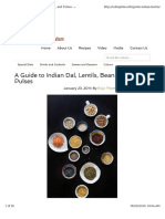Guide To Indian Legumes