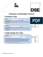 Contactor Breaker Control