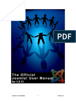 JOOMLA User Manual v1.0.1