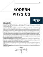 Modern Physics - Theory - Final Setting