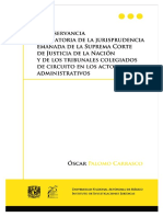 La Observancia Obligatoria de La Jurisprudencia de La SCJN